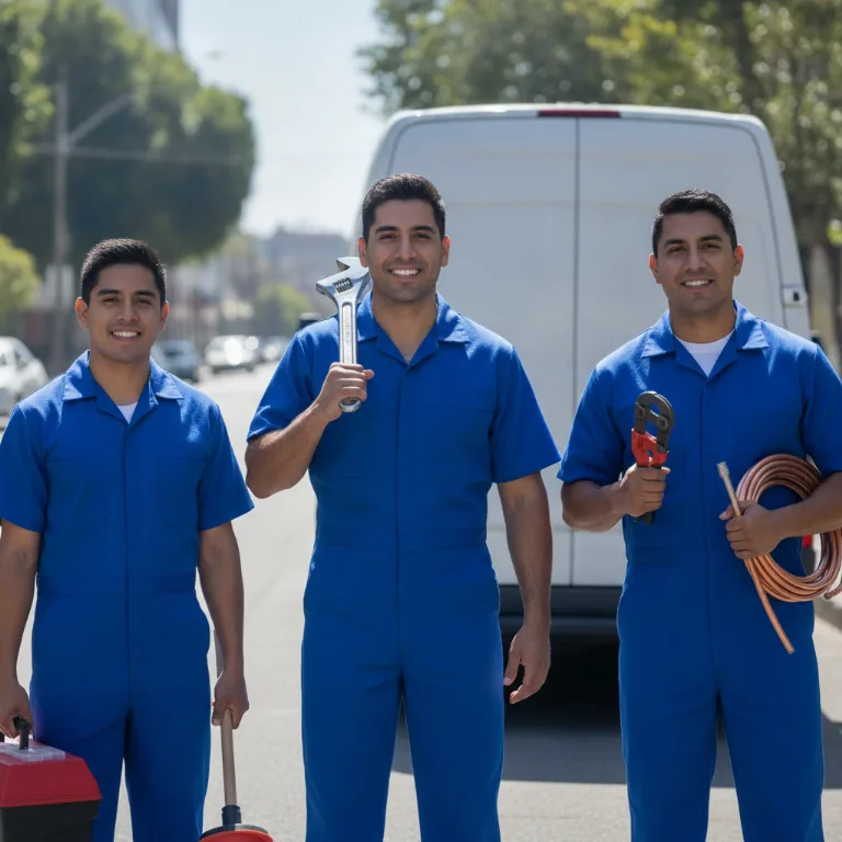 Plomero equipo en Valle de Santiago